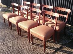 8 plus one free spare Regency Oak wonderful  dining chairs 33½h 20w 20d 18hs _7.JPG